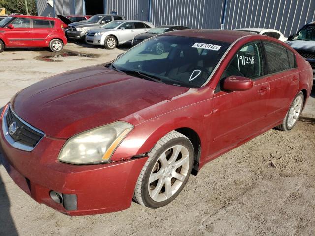 NISSAN MAXIMA SE 2008 with VIN 1N4BA41E08C810705 - Photo from auction