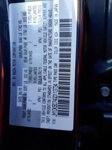 Photo 10 from auction – 2016 MAZDA CX-3 GRAND with VIN JM1DKBD74G0113734