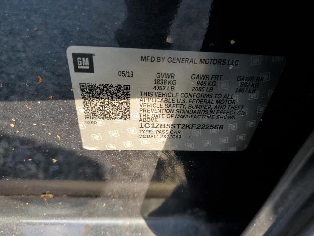 Photo 10 from auction – 2019 CHEVROLET MALIBU LS with VIN 1G1ZB5ST2KF222568