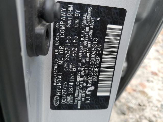 Photo 10 from auction – 2016 HYUNDAI ACCENT SE with VIN KMHCU4AE0GU045313