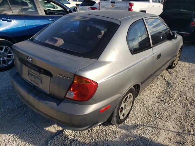 Photo 4 from auction – 2003 HYUNDAI ACCENT L with VIN KMHCF35C63U253400