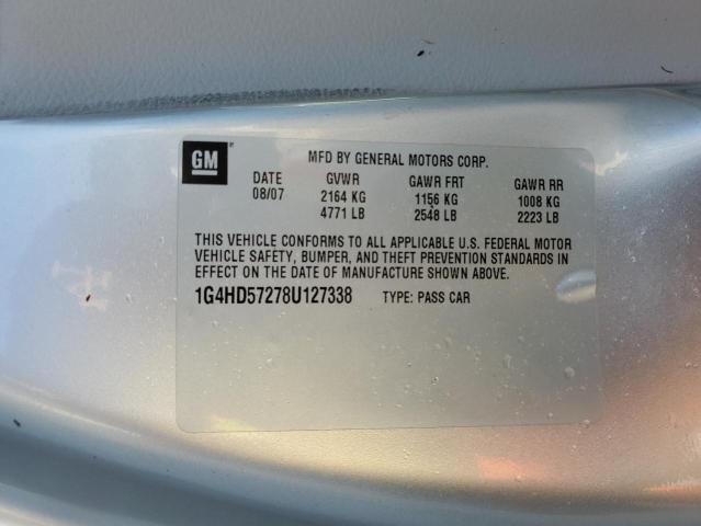 Photo 10 from auction – 2008 BUICK LUCERNE CX with VIN 1G4HD57278U127338