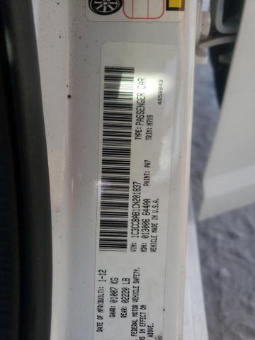 Photo 10 from auction – 2012 CHRYSLER 200 LX with VIN 1C3CCBAB1CN201837