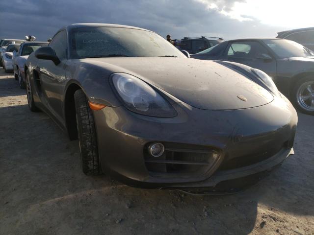PORSCHE CAYMAN 2014 with VIN WP0AA2A80EK171389 - Photo from auction