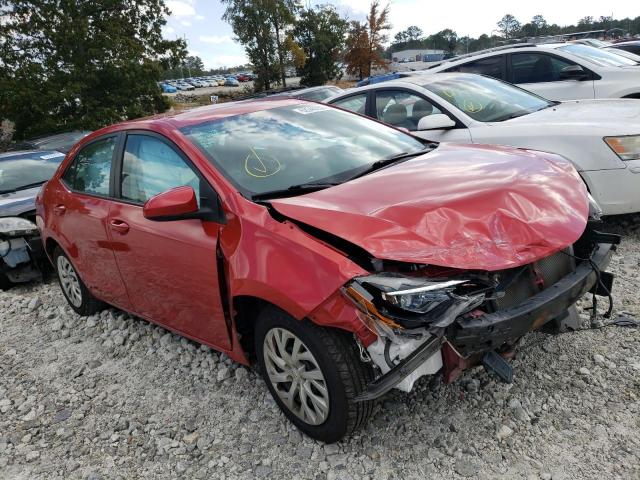 TOYOTA COROLLA L 2019 with VIN 5YFBURHE0KP945248 - Photo from auction