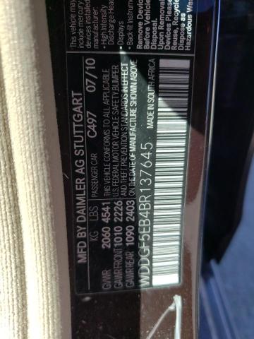 Photo 10 from auction – 2011 MERCEDES-BENZ C 300 with VIN WDDGF5EB4BR137645