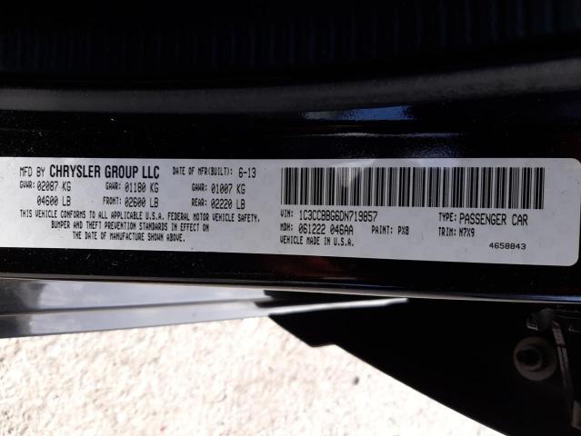 Photo 10 from auction – 2013 CHRYSLER 200 TOURIN with VIN 1C3CCBBG6DN719857