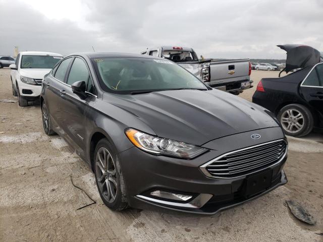 FORD FUSION SE 2017 with VIN 3FA6P0LU0HR325267 - Photo from auction