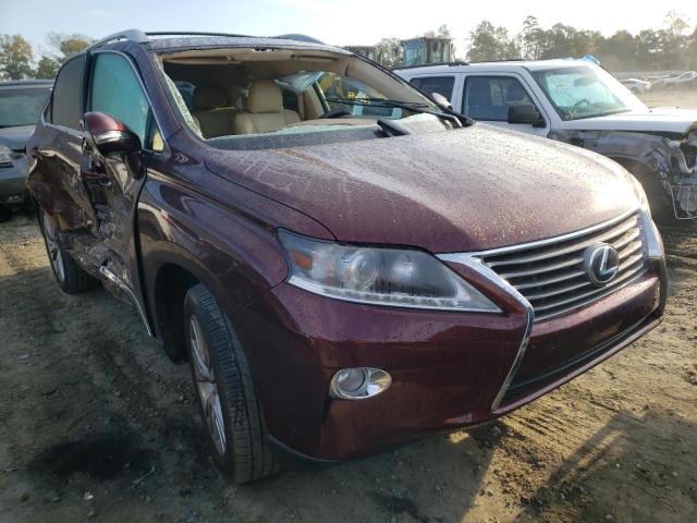 LEXUS RX 350 2013 with VIN 2T2ZK1BA1DC123083 - Photo from auction