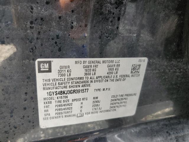 Photo 10 from auction – 2016 CADILLAC ESCALADE L with VIN 1GYS4BKJ3GR391577