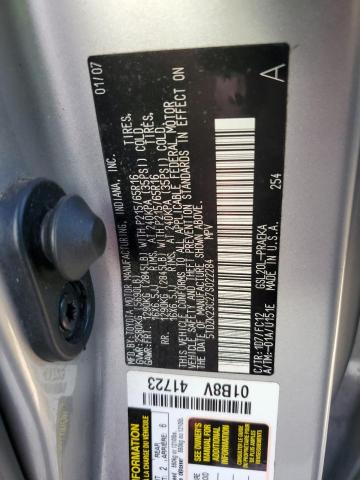 Photo 10 from auction – 2007 TOYOTA SIENNA CE with VIN 5TDZK23C27S022284