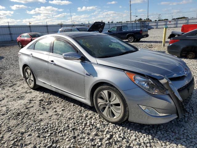HYUNDAI SONATA 2015 with VIN KMHEC4A47FA121855 - Photo from auction