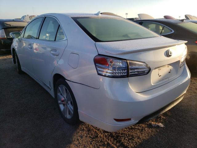 Photo 3 from auction – 2011 LEXUS HS 250H with VIN JTHBB1BA2B2043548