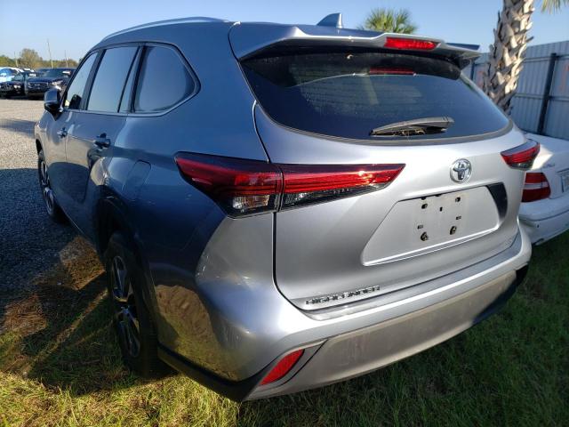 Photo 3 from auction – 2020 TOYOTA HIGHLANDER with VIN 5TDGZRAH9LS008421