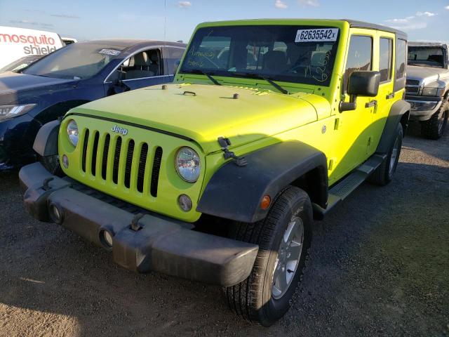 Photo 2 from auction – 2016 JEEP WRANGLER U with VIN 1C4BJWDG4GL303954