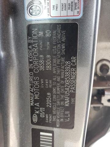Photo 10 from auction – 2011 KIA FORTE EX with VIN KNAFU5A2XB5383928