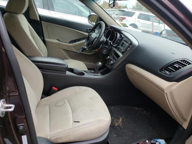 Photo 5 from auction – 2013 KIA OPTIMA LX with VIN 5XXGM4A76DG187142