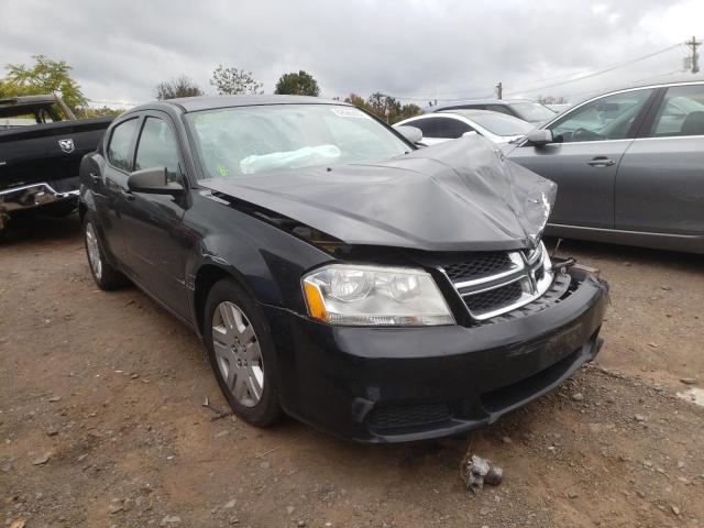 DODGE AVENGER SE 2014 with VIN 1C3CDZAB0EN155698 - Photo from auction