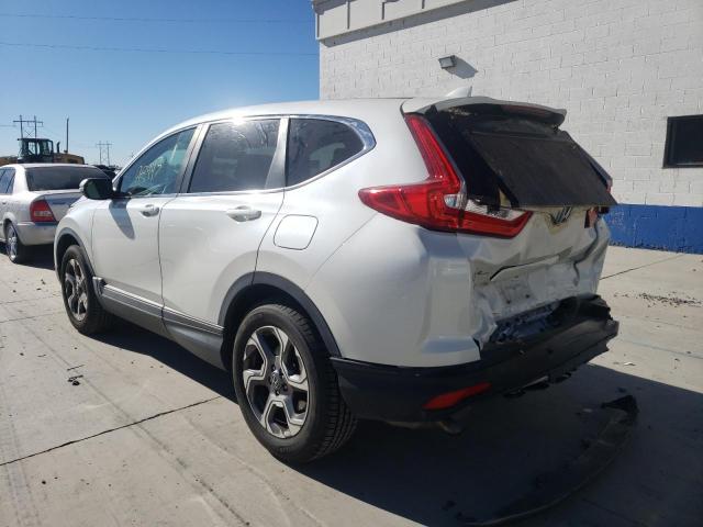 Photo 3 from auction – 2017 HONDA CR-V EX with VIN 2HKRW2H55HH607883