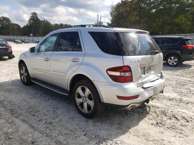 Photo 3 from auction – 2011 MERCEDES-BENZ ML 350 BLU with VIN 4JGBB2FB8BA689124