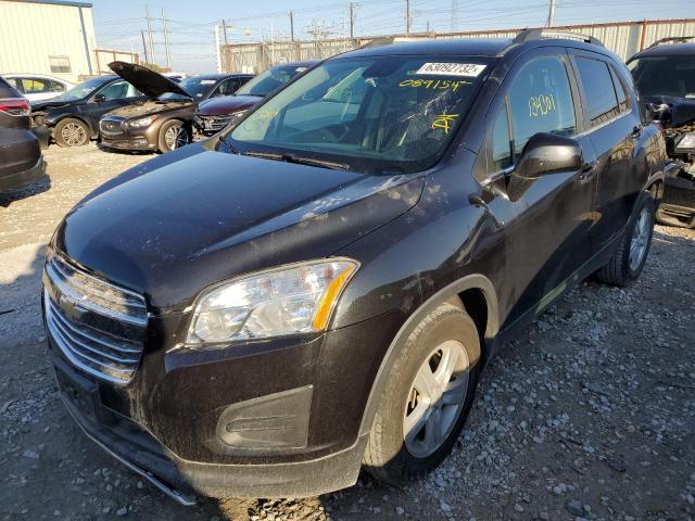 Photo 2 from auction – 2015 CHEVROLET TRAX 1LT with VIN KL7CJLSB2FB089154
