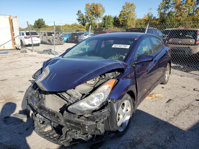 Foto 2 de la subasta – 2013 HYUNDAI ELANTRA GL con VIN 5NPDH4AE7DH433173