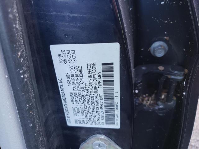 Photo 10 from auction – 2017 ACURA RDX TECHNO with VIN 5J8TB3H58HL011977
