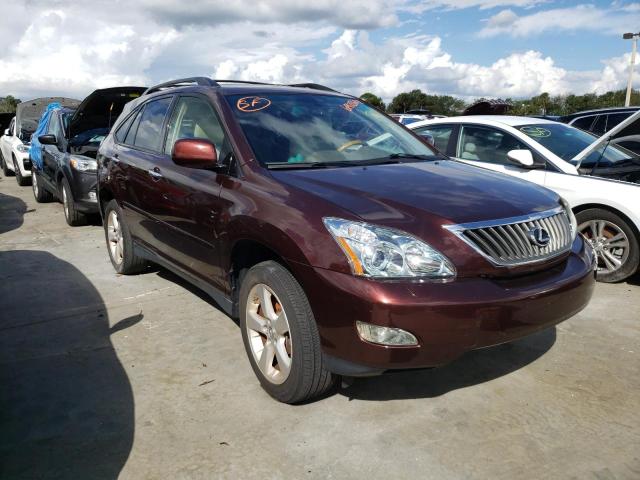 LEXUS RX 350 2008 with VIN JTJGK31U080012119 - Photo from auction