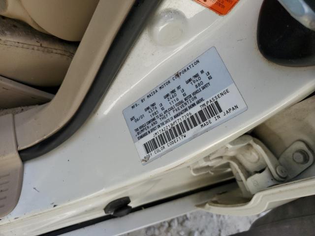 Photo 10 from auction – 2001 MAZDA MILLENIA with VIN JM1TA221811717396