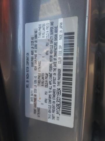 Photo 10 from auction – 2012 MAZDA 5 with VIN JM1CW2BL3C0115534