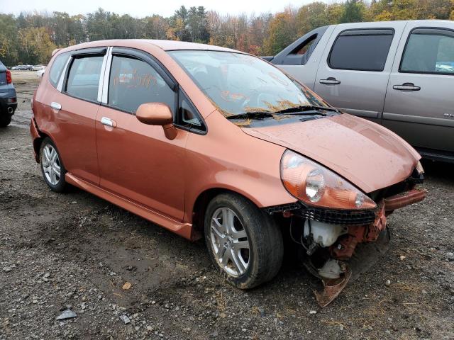 HONDA FIT S 2007 with VIN JHMGD38677S007974 - Photo from auction