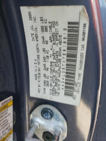Photo 10 from auction – 2007 MITSUBISHI ECLIPSE SP with VIN 4A3AL35TX7E016619