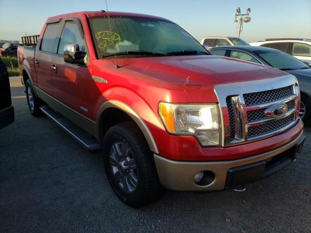 FORD F150 SUPER 2012 with VIN 1FTFW1ET7CFB91967 - Photo from auction