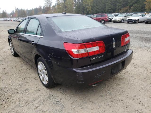 Photo 3 from auction – 2007 LINCOLN MKZ with VIN 3LNHM28T77R614616