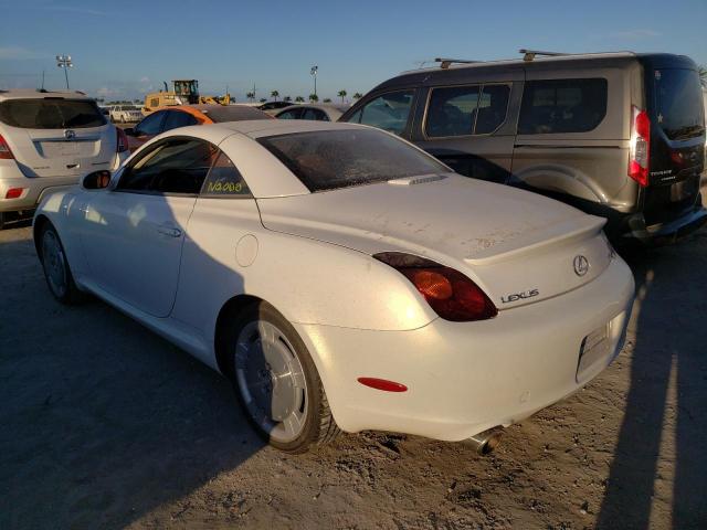 Photo 3 from auction – 2003 LEXUS SC 430 with VIN JTHFN48Y130043617