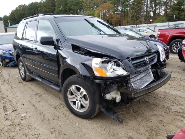 HONDA PILOT EXL 2005 with VIN 5FNYF18515B039857 - Photo from auction