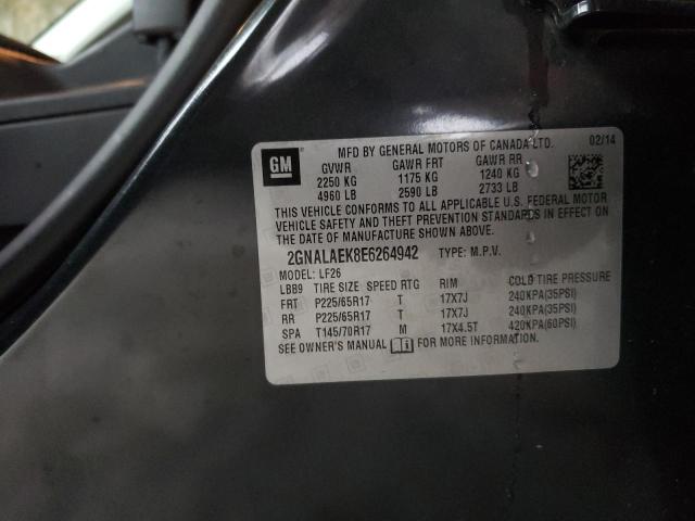 Photo 10 from auction – 2014 CHEVROLET EQUINOX LS with VIN 2GNALAEK8E6264942