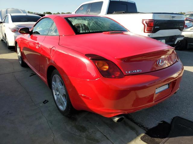 Photo 3 from auction – 2002 LEXUS SC 430 with VIN JTHFN48Y220025853