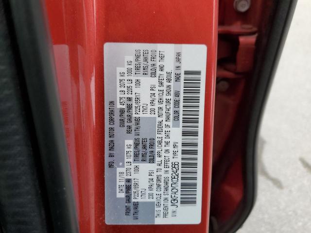 Photo 10 from auction – 2019 MAZDA CX-5 TOURI with VIN JM3KFACM7K0524266