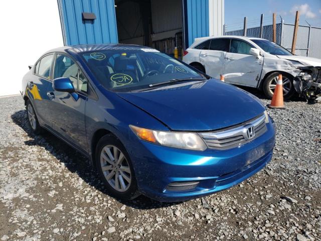 HONDA CIVIC LX 2012 with VIN 2HGFB2F52CH042674 - Photo from auction