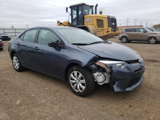 TOYOTA COROLLA L 2014 with VIN 5YFBURHE9EP027678 - Photo from auction