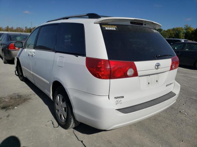 Photo 3 from auction – 2009 TOYOTA SIENNA CE with VIN 5TDZK23C19S227341