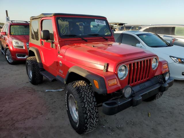 JEEP WRANGLER / 2004 with VIN 1J4FA49S84P703694 - Photo from auction