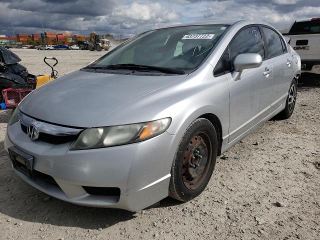 Photo 2 from auction – 2010 HONDA CIVIC LX with VIN 19XFA1F51AE035400