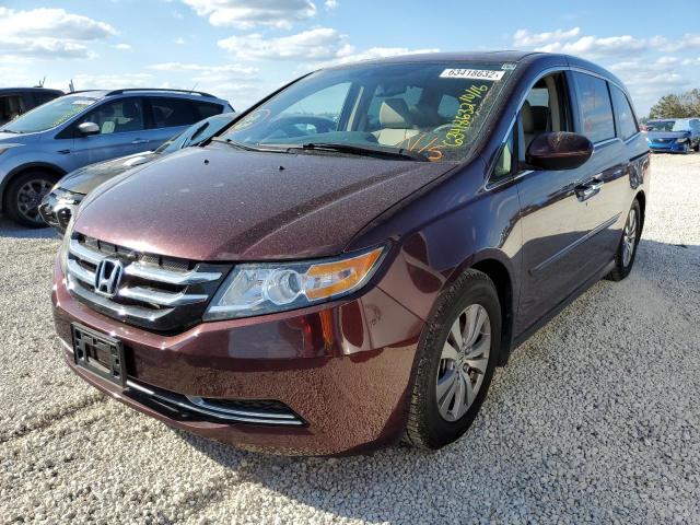 Photo 2 from auction – 2014 HONDA ODYSSEY EX with VIN 5FNRL5H67EB076084