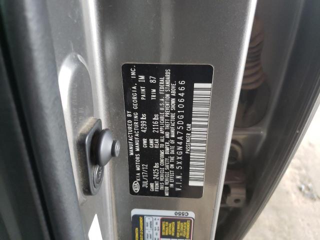 Photo 10 from auction – 2013 KIA OPTIMA with VIN 5XXGN4A75DG106466