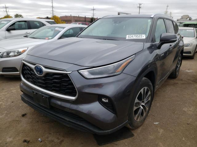 Photo 2 from auction – 2021 TOYOTA HIGHLANDER with VIN 5TDGBRCH1MS522783