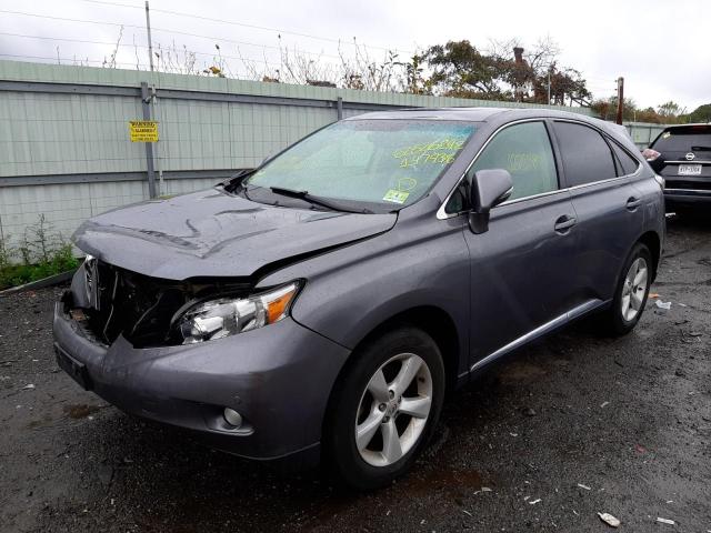 Photo 2 from auction – 2012 LEXUS RX 350 with VIN 2T2BK1BA1CC147948