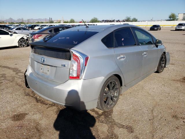 Photo 4 from auction – 2012 TOYOTA PRIUS with VIN JTDKN3DU8C5389731