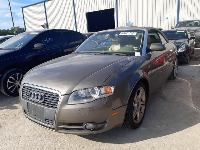 Photo 2 from auction – 2007 AUDI A4 2.0T CA with VIN WAUDF48H97K023239